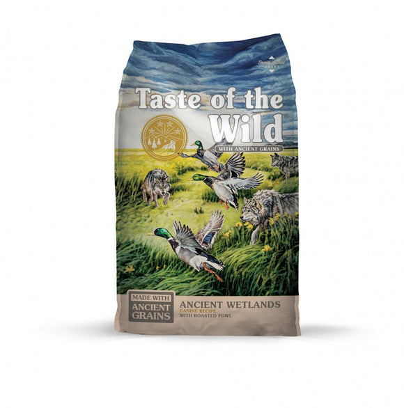 Taste of the Wild Ancient Wetlands with Ancient Grains Dry Dog Food