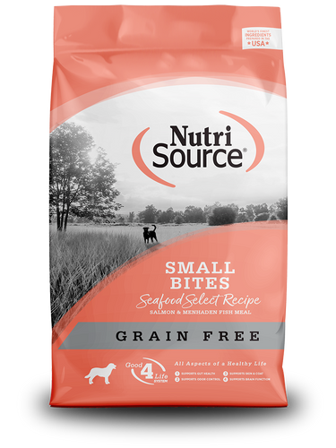 NutriSource® Grain Free Small Bites Seafood Select Recipe Dog Food