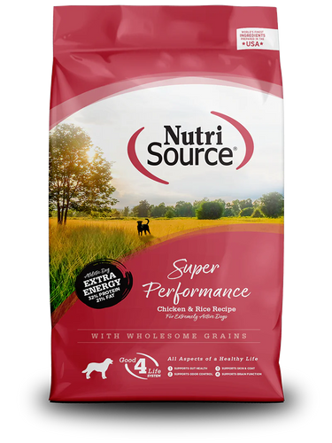 NutriSource® Super Performance Chicken and Rice Recipe