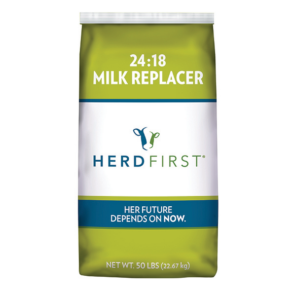 HERDFIRST 24:18 MILK REPLACER 50 LB
