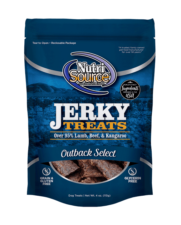 Nutrisource Outback Select Jerky Dog Treat