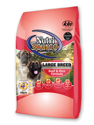 Tuffy's Nutri Source Large Breed Beef and Rice