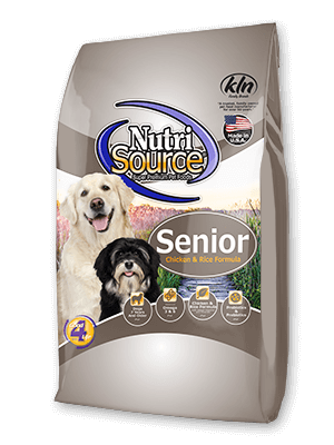 Nutrisource Senior Recipe Dog Food