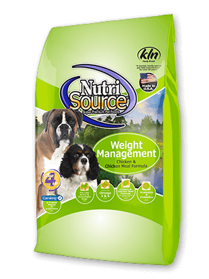 Nutrisource Weight Management Recipe Dog Food