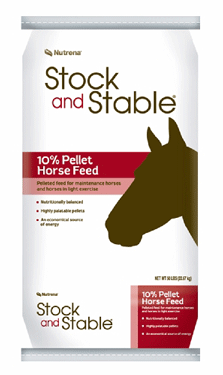 Stock and Stable 10% Pellet Horse Feed